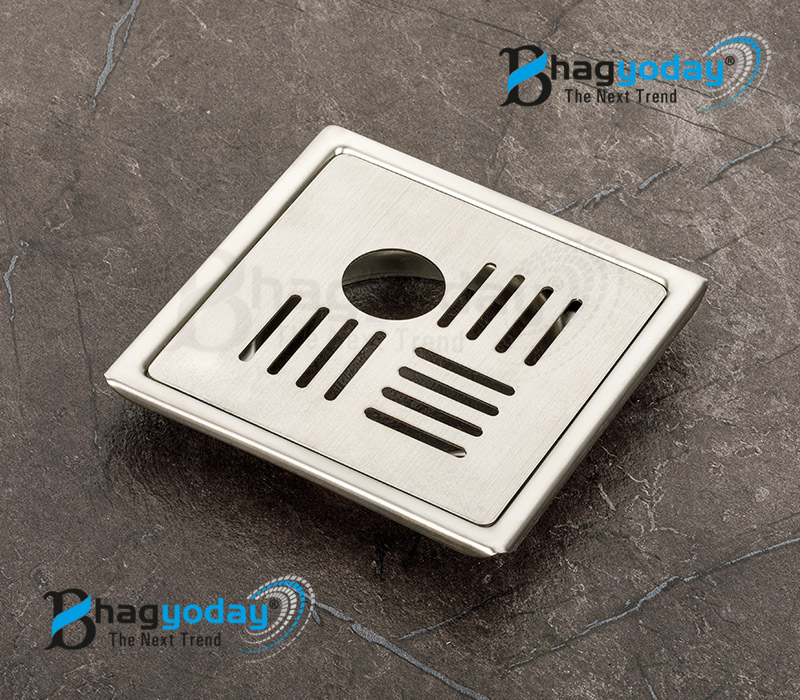 SS Floor Drain Lock Type Jali - Square Locking Jali