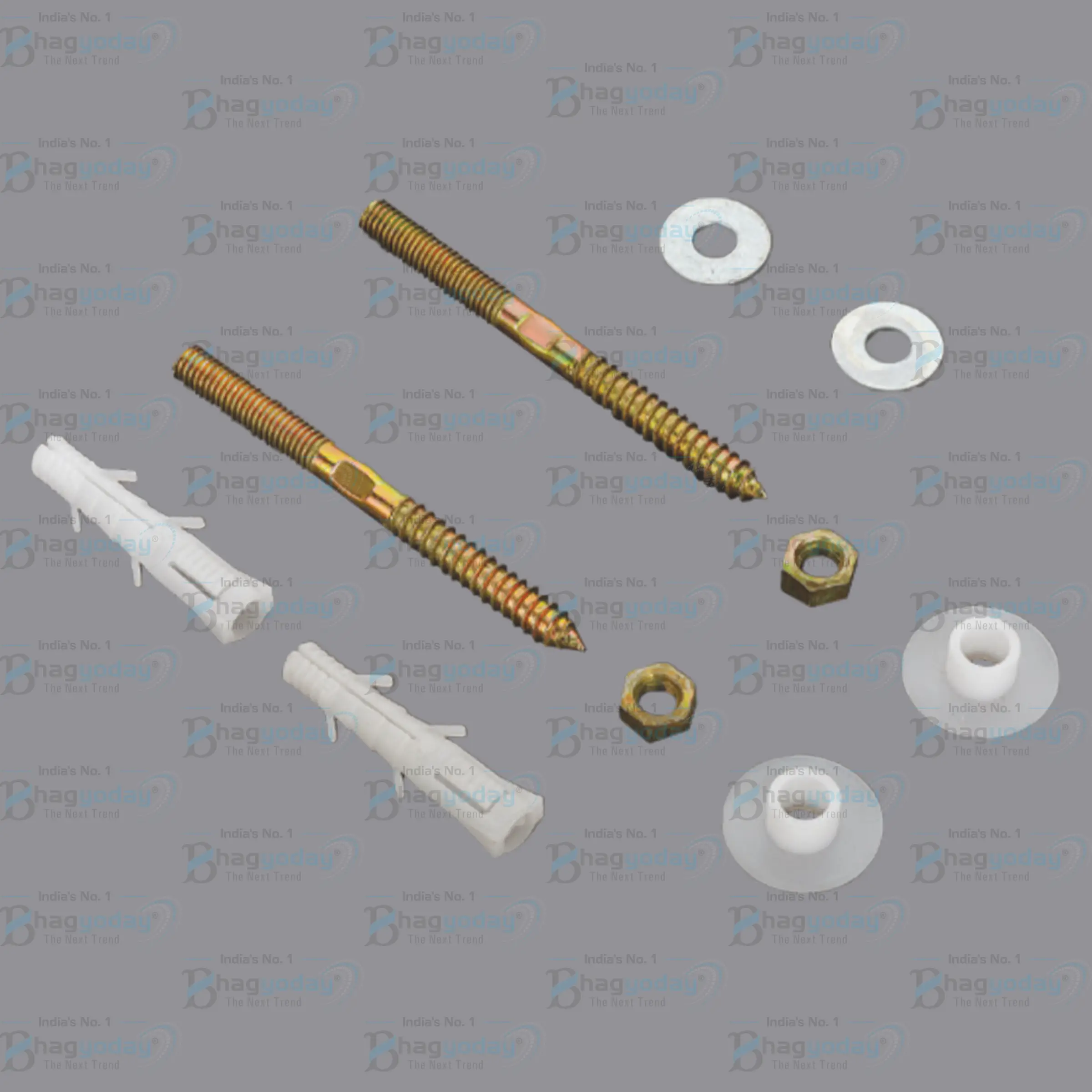 Wash Basin Bolt (M.S Gold Plated)