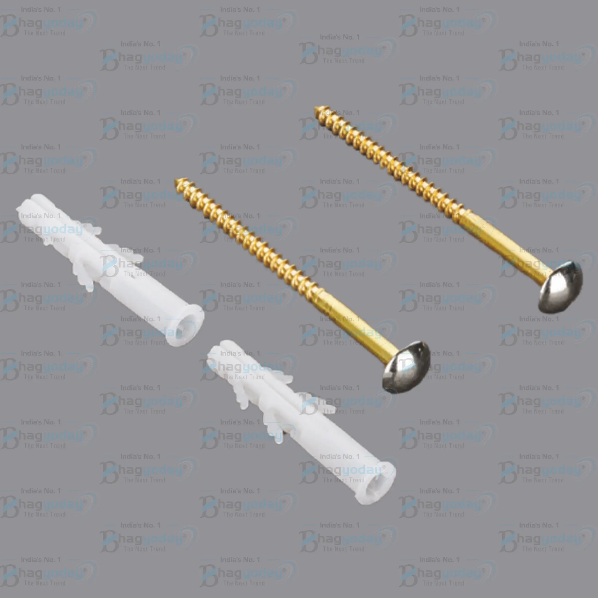 Mirror Screw (Brass)