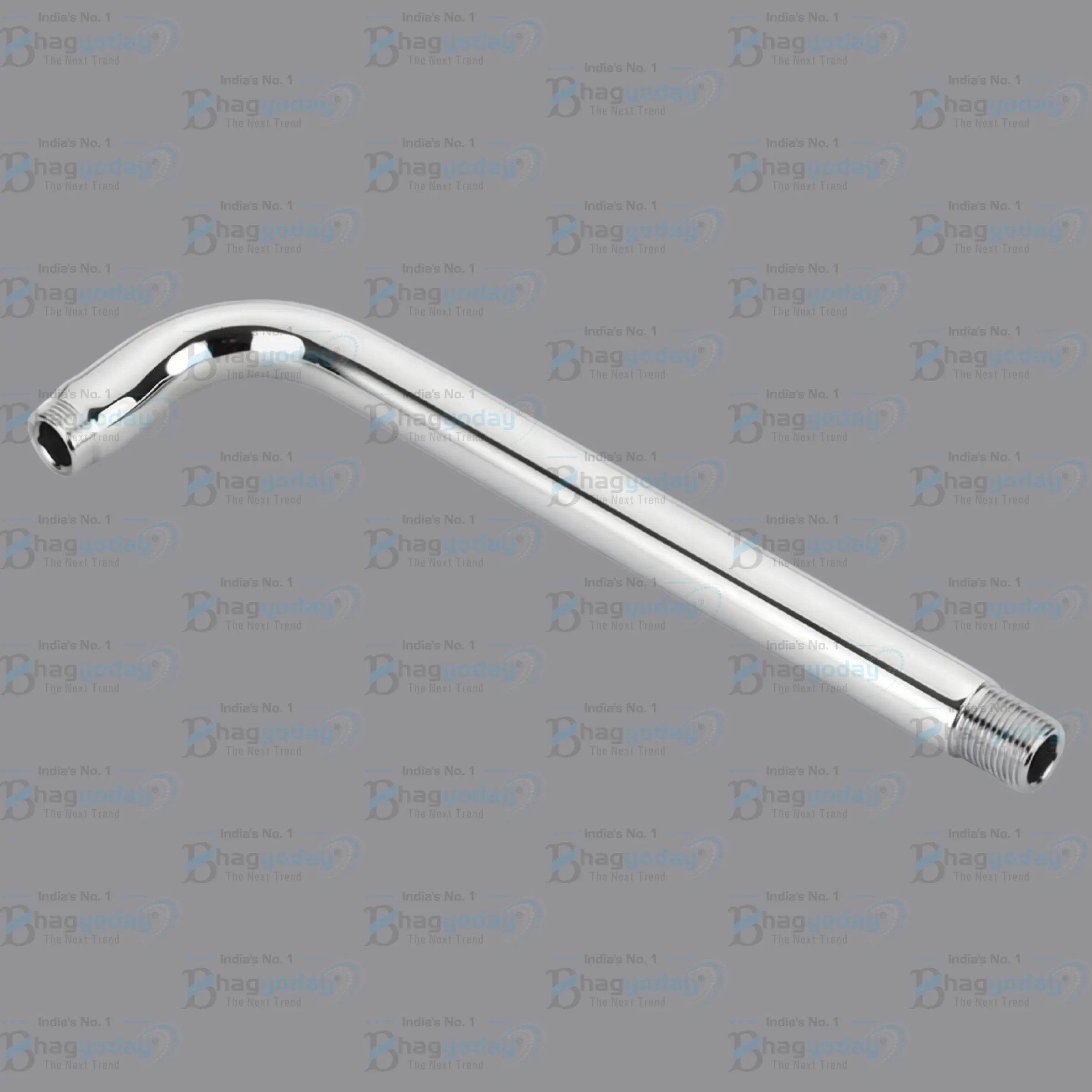 Round Shower Arm (S.S) (90° -  45°)